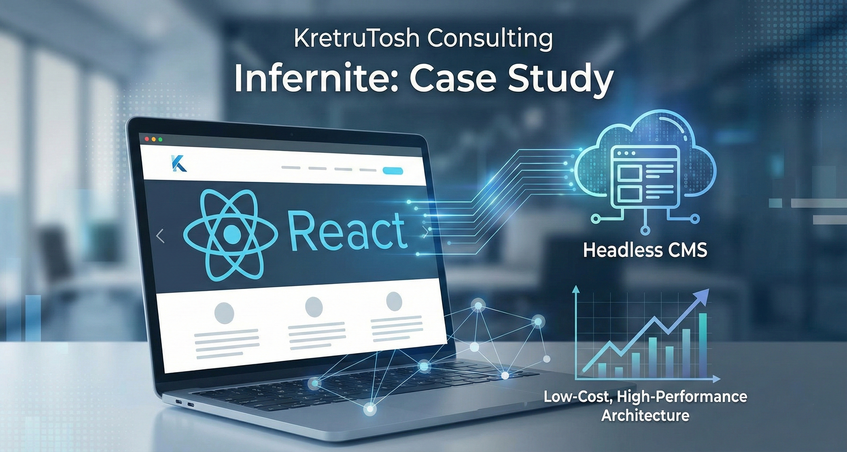 Delivering a High-Performance, Low-Cost React Website for KretruTosh Consulting